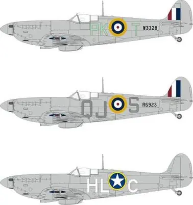 Ultimissimo Modello Supermarine Spitfire Mk.Vb Early sigle di codice MASK 1/32 - EDUARD JX350