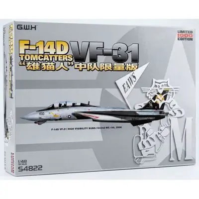 Popolare Grumman F-14 D - Tomcatters VF-31 - 1/48 - GREAT WALL HOBBIES S4822