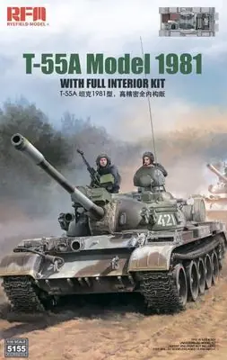 Prezzo Ridotto T-55A Medium Tank 1/35 - RYE FIELD MODEL 5155