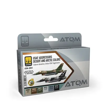 Offerta USAF Aggressors Desert and Artic Colors Set - ATOM-20931