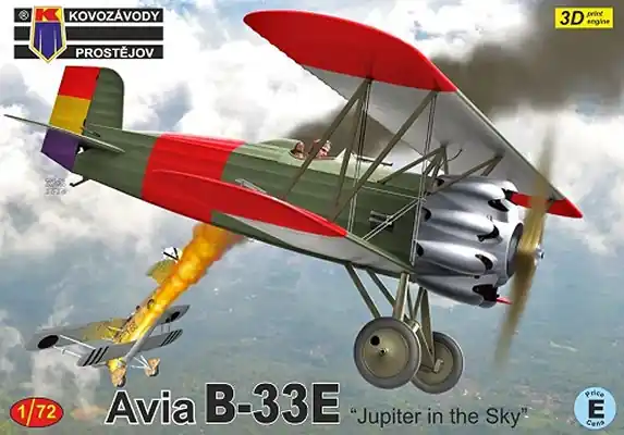 Avia B-33 E 1/72 - KOVOZAVODY PROSTEJOV KPM0543 Prezzo Ridotto
