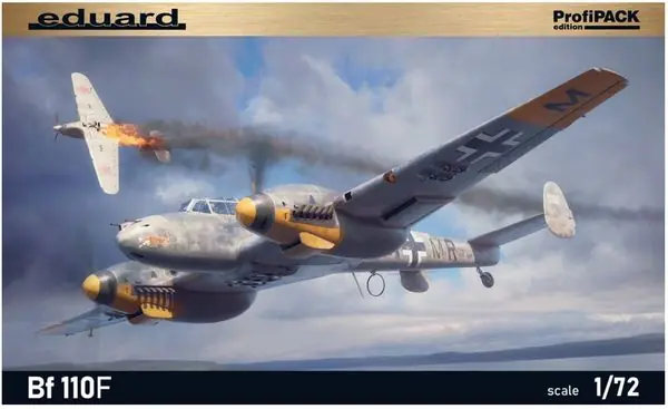 Consegna Rapida Messerschmitt Bf 110F 1/72 - EDUARD 7084