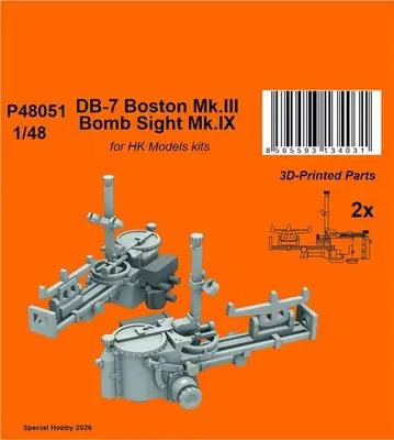 DB-7 Boston Mk.III Bomb Sight Mk.IX 1/48 - CMK P48051 Esclusivo