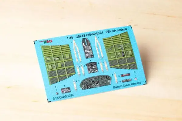 Consolidated PBY-5 A Catalina Cockpit Space Decals 3D 1/48 - EDUARD 3DL48285 Promozione Esclusiva