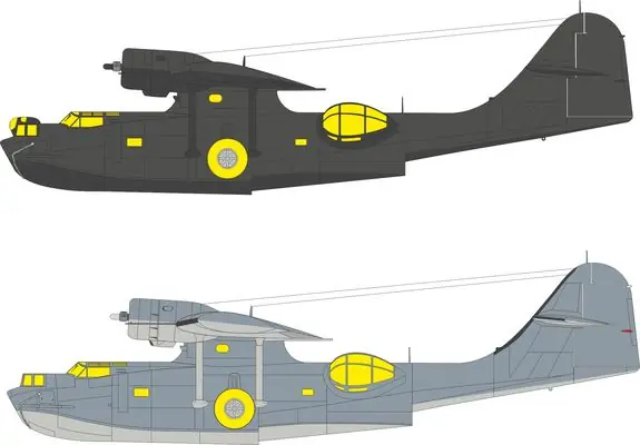 Occasione Consolidated PBY-5A Catalina TFace MASK 1/48 - EDUARD EX1182