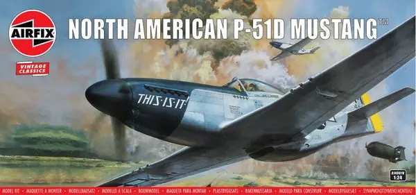 Acquista Ora P-51D Mustang 1/24 - AIRFIX A14001V