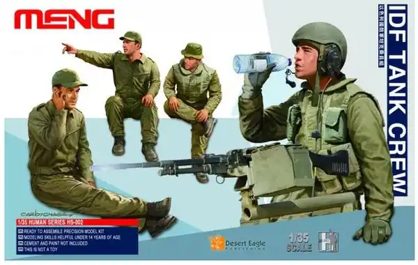 Popolare IDF Tank Crew 1/35 - MENG MODEL HS002