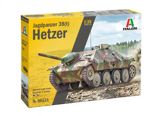 Must-Have JAGDPANZER 38(t) HETZER 1/35 - ITALERI 96531