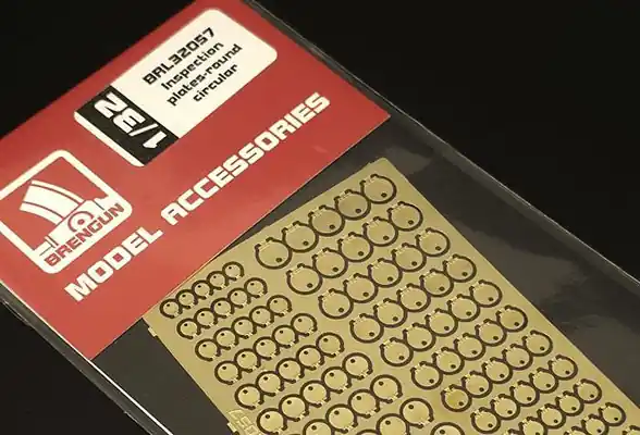 Inspection Plates - Round Circular 1/32 - BRENGUN BRL 32057 Must-Have
