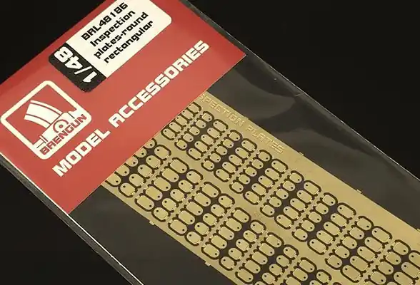 Offerta Lampo Inspection Plates - Round Rectangular 1/48 - BRENGUN BRL 48186