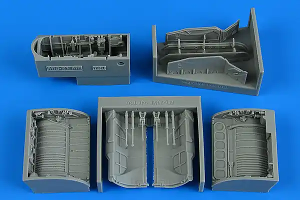 Consegna Rapida MiG-21MF Fishbed-J vano ruota 1/32 - AIRES 2296