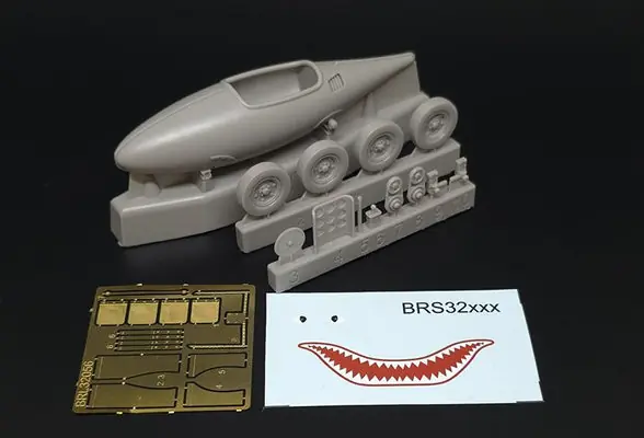 US WWII Belly Tank Car 1/32 - BRENGUN BRL 32056 Nuovo Arrivo