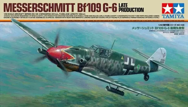 Messerschmitt Bf 109 G-6 - 1/48 - TAMIYA 61128 Promozione Esclusiva