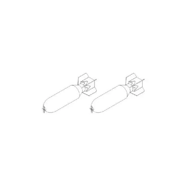 M43 H.E. BOMBS 500 LB Nuovo Arrivo