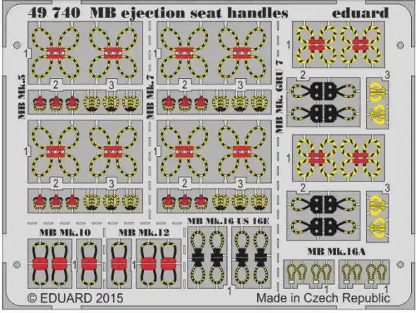 MB EJECTION SEAT HANDLES Offerta