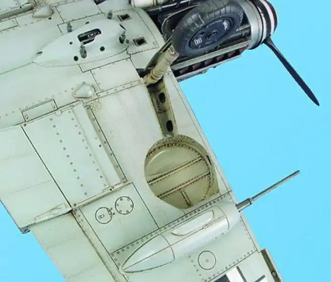 Messerschmitt Bf 109 WHEEL BAY (HASEGAWA) Consegna Rapida