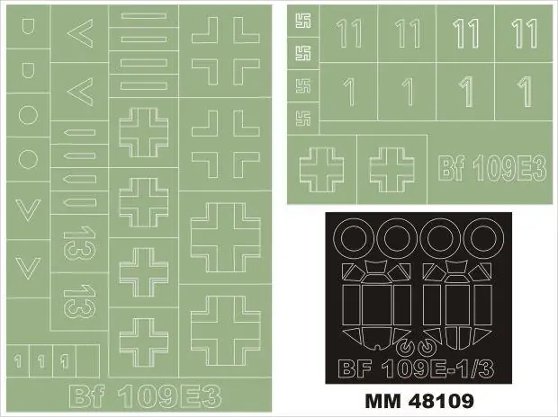 Prezzo Conveniente Messerschmitt Bf 109 Bf 109E-3