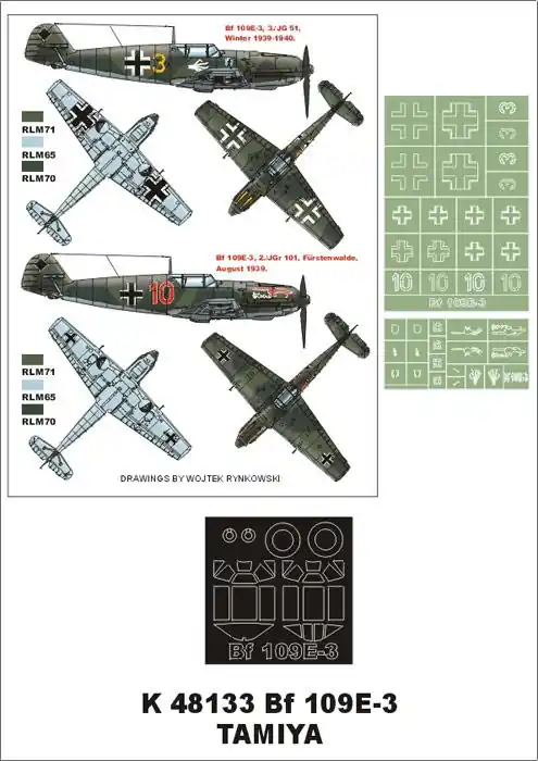 Messerschmitt Bf 109 Bf 109E-3 Economico