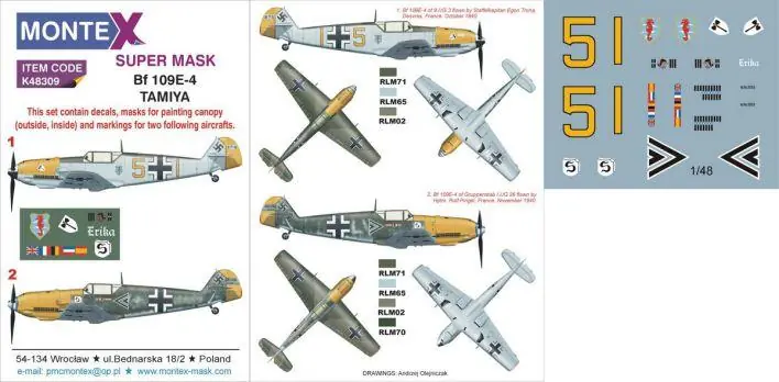 Messerschmitt Bf 109E-4 Direttamente Dal Produttore