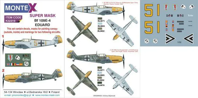 Messerschmitt Bf 109E-4 Ultime Pezzi