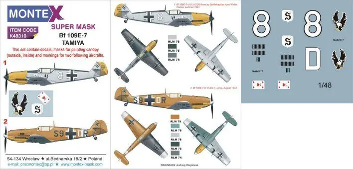 Messerschmitt Bf 109E-7 Compra Adesso