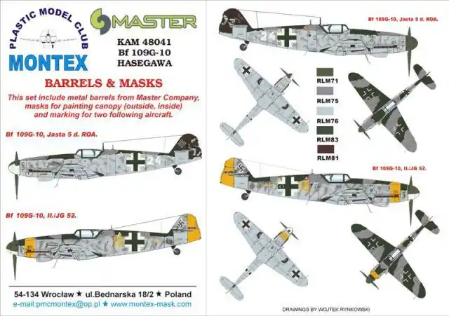 Messerschmitt Bf 109 Bf 109G-10 Novità