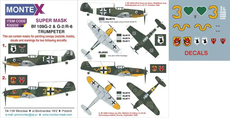 Messerschmitt Bf 109 Bf 109G-2 & G-2/R-6 Reso Gratuito