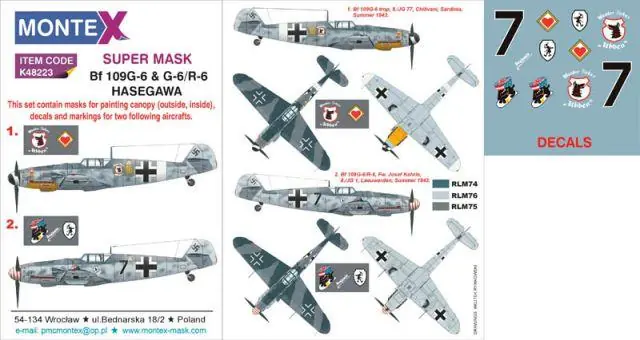 Ultimissimo Modello Messerschmitt Bf 109 Bf 109G-6 & G-6/R-6