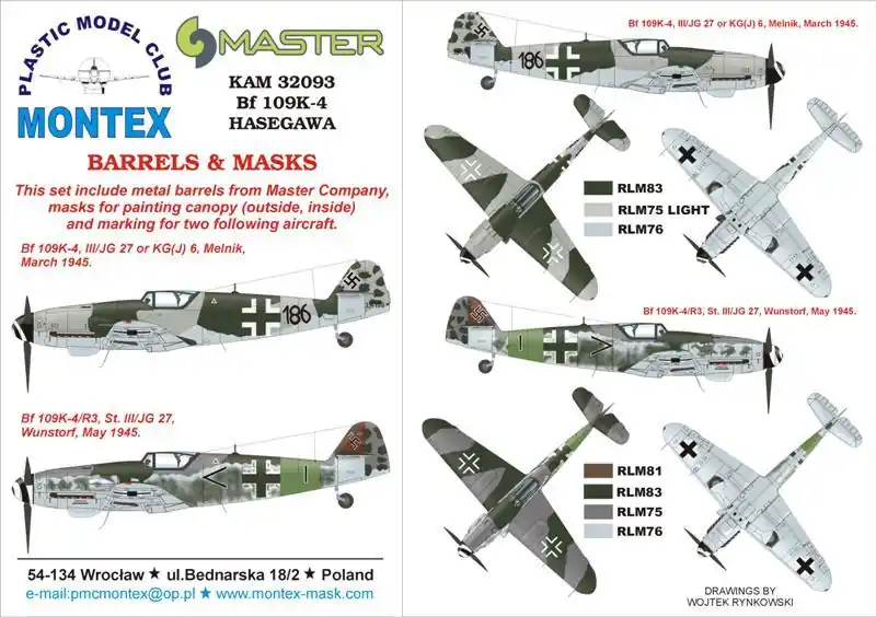 Messerschmitt Bf 109 Bf 109K-4 Sconto