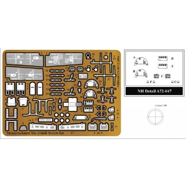 Messerchmitt Me-110 ME 1106B Miglior Prezzo