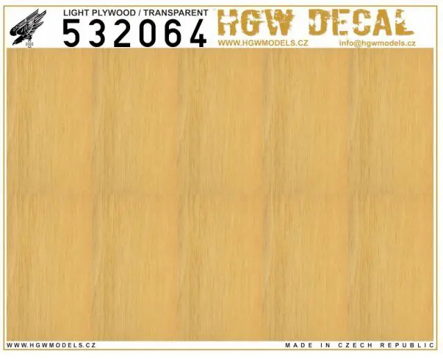 Consegna Rapida Light Plywood - Transparent