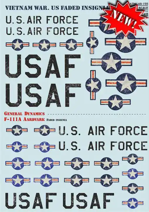 Must-Have Vietnam War. US Faded Insignia