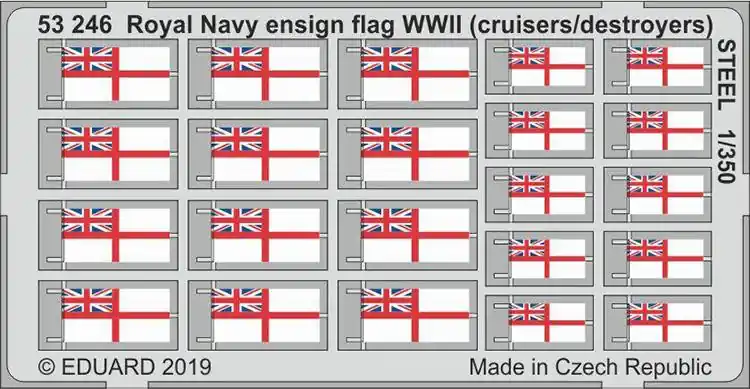 Royal Navy ensign flag WWII Occasione