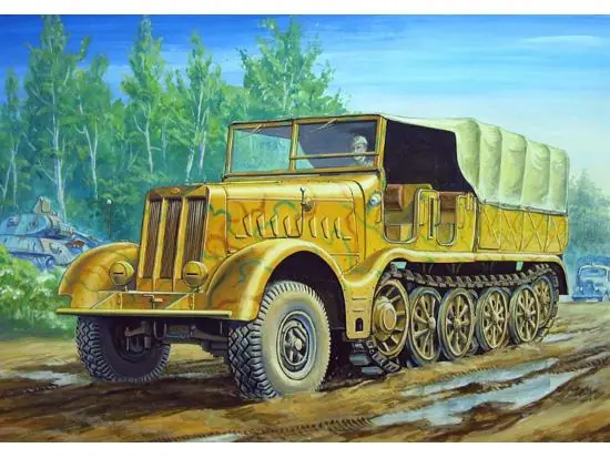 German Sd.Kfz.9 18 ton Heavy Halftrack Early Type Miglior Prezzo