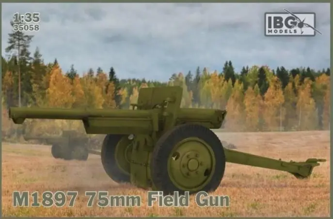 IBG 35058 M1897 75mm Field Gun Professionale