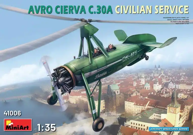 Vendita Finale AVRO CIERVA C.30A CIVILIAN SERVICE
