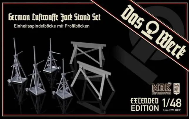 German Luftwaffe Jack Stand Set Di Tendenza