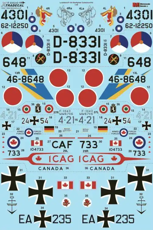 Lockheed F-104G Starfighter Part 3 Spedizione Espresso