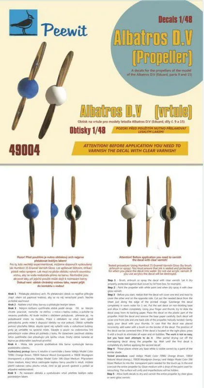 Albatros D.V Propeller Offerta Lampo