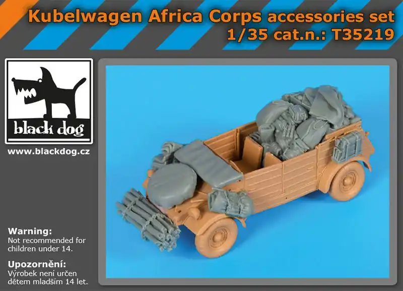 Offerta Speciale Kübelwagen Africa Corps accessories set
