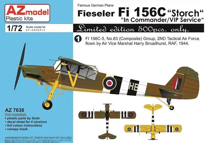 AZ MODEL AZ7638 Fi-156C Storch Sconto