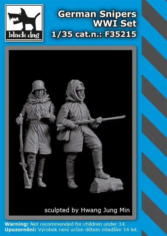 German snipers WWI set (2 fig.) Solo Oggi