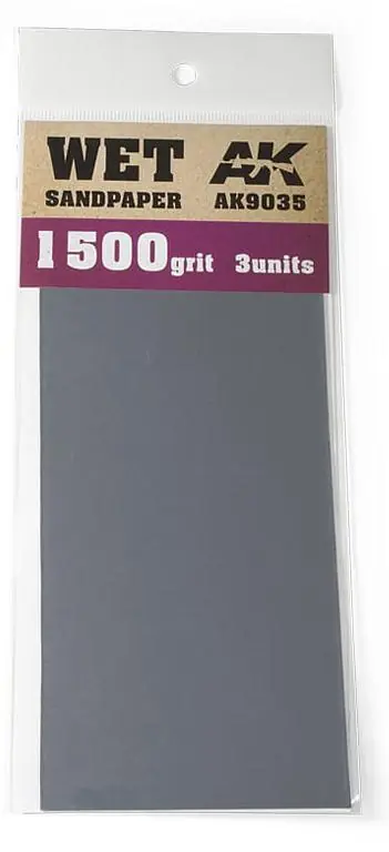 WET SANDPAPER 1500 Di Tendenza
