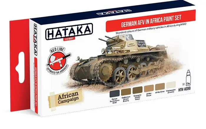 German AFV in Africa Paint set Ultima Occasione