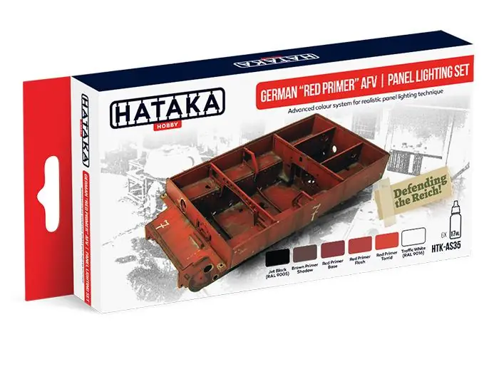 German „Red Primer” AFV panel lighting set Scelto Dai Clienti