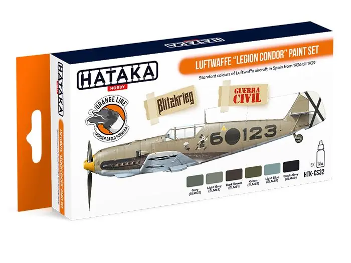 Luftwaffe „Legion Condor” paint set Reso Gratuito