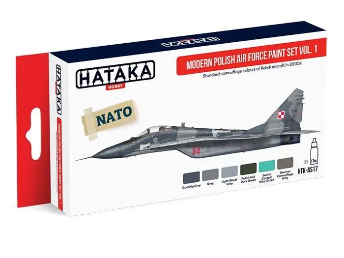Modern Polish Air Force paint set vol. 1 Professionale