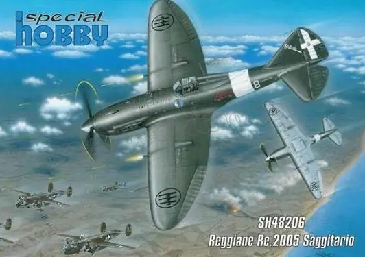 Re.2005 Sagittario ‘Ultimate Italian WWII Fighter’ Spedizione Espresso