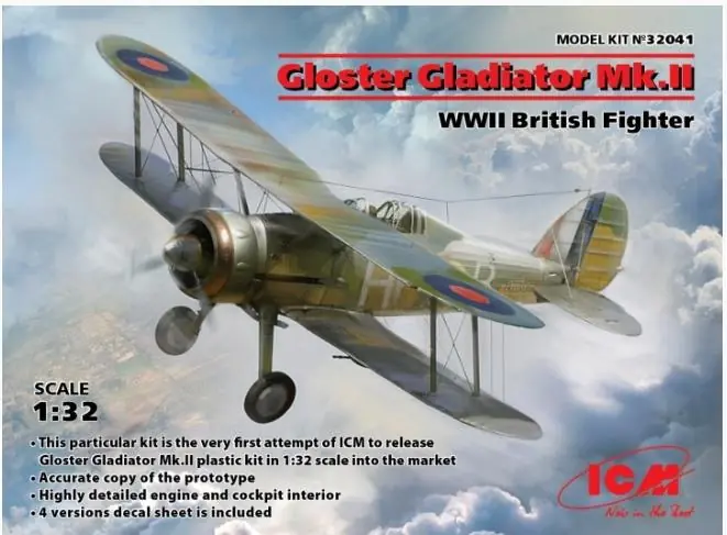Più Venduto Gloster Gladiator Mk.II