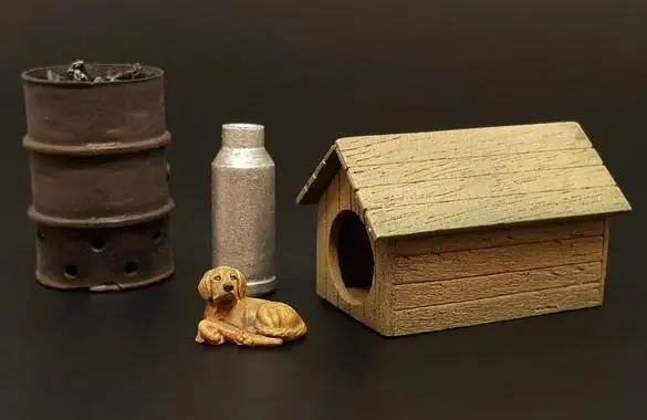 Prezzo Ridotto Dog house with dog